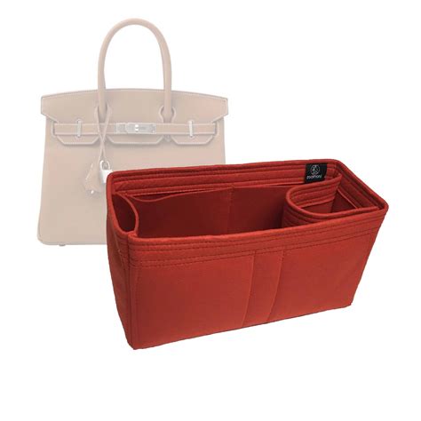 hermes handbag organizer|Hermes birkin bag insert.